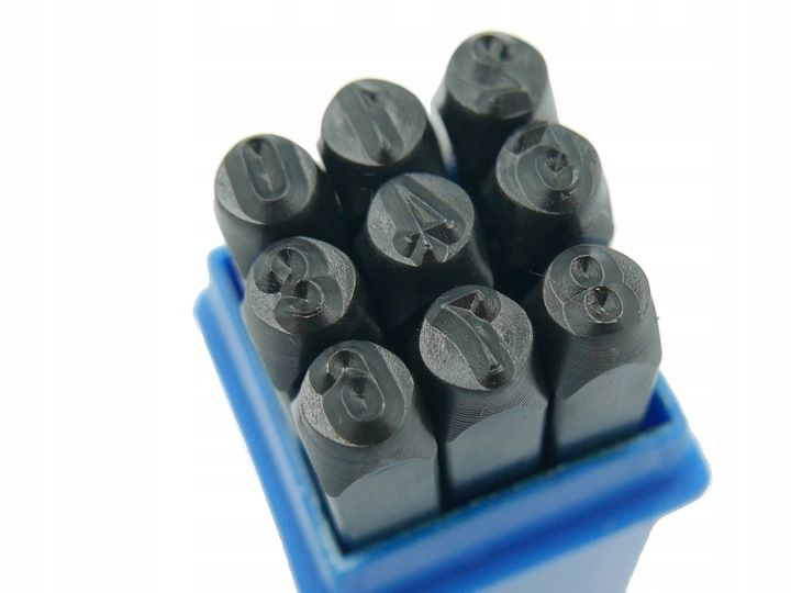 NUMERATOR NUMERATORY ZNACZNIKI LITERY + CYFRY 8MM zdjęcie 10