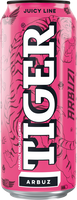 Tiger Arbuzi Gazowany napój energetyzujący o smaku arbuza 500 ml