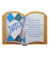 księga okolicznościowa Dla Taty   20 x 15 cm.   - P705W11