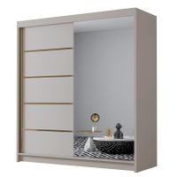 Szafa przesuwna BALI III 180-pojemna garderoba-KASZMIR