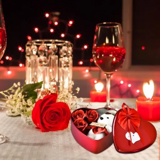 MYDLANE ZAPACHOWE PŁATKI RÓŻ MYDŁO DO KĄPIELI PREZENT NA DZIEŃ KOBIET zdjęcie 4