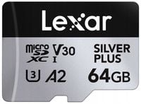 Karta Lexar microSDXC 64GB Silver Plus R205/W100 V30 Insta360 DJI GoPro