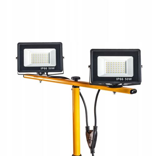 Stojak statyw 100W naświetlacz Lampa robocza HALOGEN BUDOWLANY z na Arena.pl