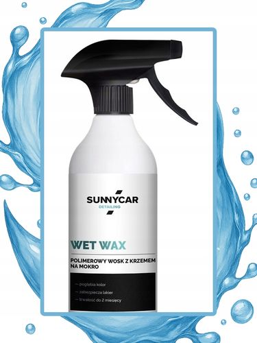WOSK NA MOKRO SUNNYCAR POGŁĘBIA KOLOR I ZABEZPIECZA LAKIER 500 ml na Arena.pl