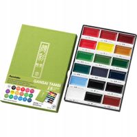 Farby akwarelowe Kuretake wielokolorowy 18 szt. 1 ml