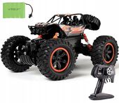 SAMOCHÓD ZDALNIE STEROWANY MONSTER AUTO RC 4X4 KOŁA XXL + PILOT AKUMULATOR