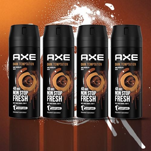 AXE Dark Temptation dezodorant 4x150 ml DEO zdjęcie 4