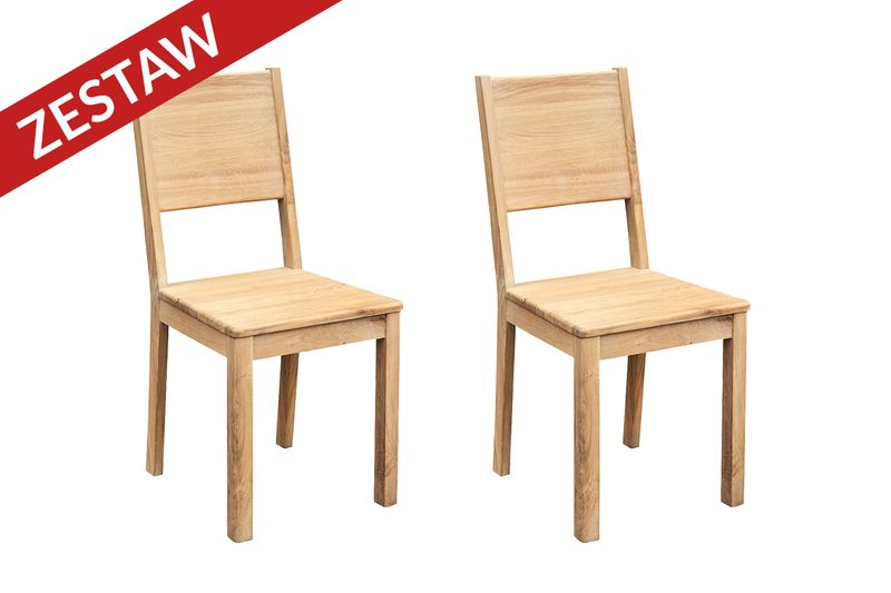 2x  Krzesło Dębowe KDB - NOWOŚĆ - Meble Zych KDB zdjęcie 1