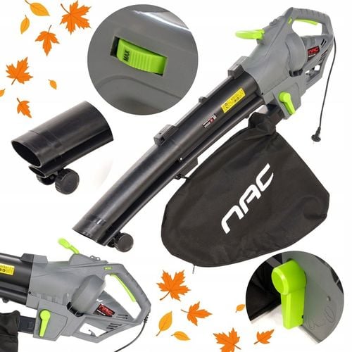 ODKURZACZ ELEKTRYCZNY OGRODOWY NAC DMUCHAWA DO LIŚCI 3W1 3500W Z na Arena.pl