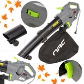 ODKURZACZ ELEKTRYCZNY OGRODOWY NAC DMUCHAWA DO LIŚCI 3W1 3500W Z