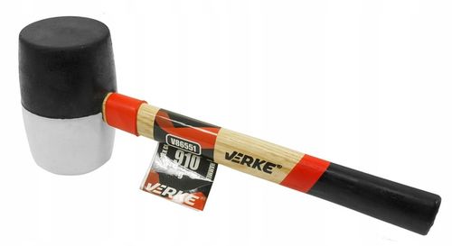 MŁOTEK GUMOWY BRUKARSKI BLACHARSKI DO KOSTKI BEZODRZUTOWY 910g FIBERGLASS na Arena.pl