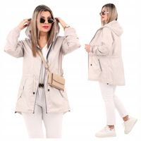 Kurtka parka damska letnia POLSKI PRODUCENT sportowa lekka przeciwdeszczowa