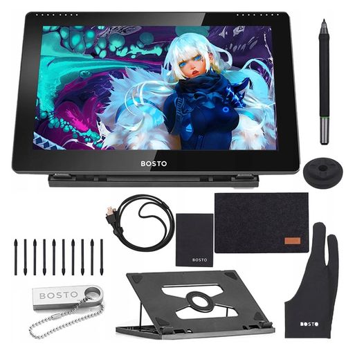 Tablet graficzny BOSTO 16HD 15.6'' LCD z piórem na Arena.pl