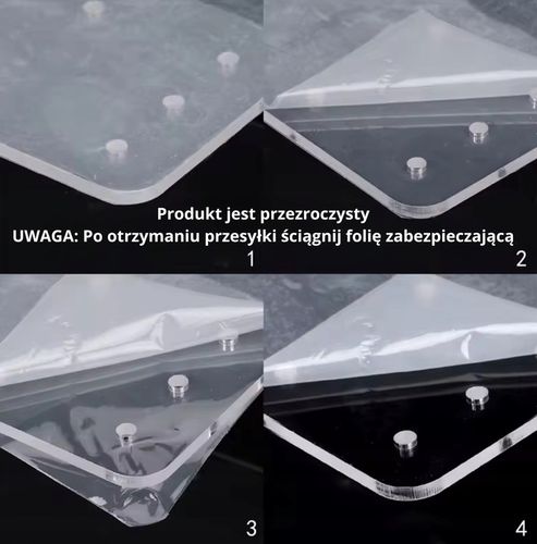 Stojak z plexi ekspozytor Cake pops na lizaki monoporcje słodki stół wesele na Arena.pl