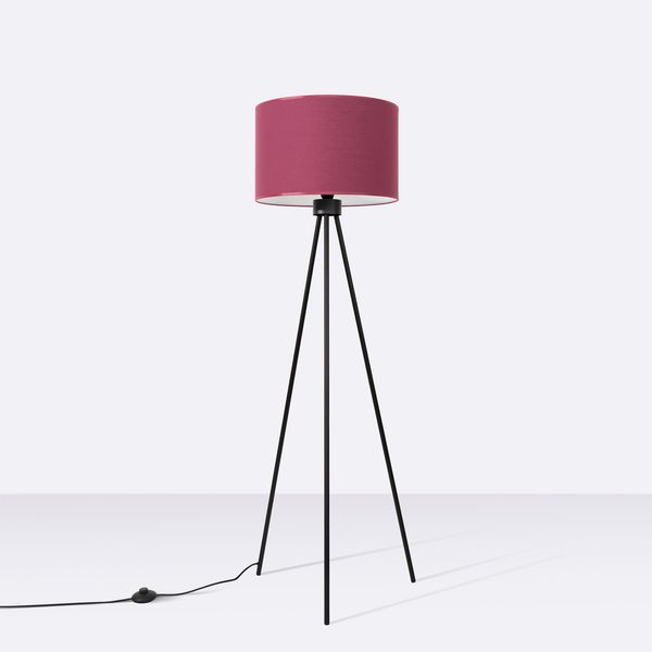 Lampa podłogowa NEVIA burgund zdjęcie 2