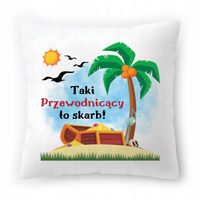 Poduszka Biała 40X40 Cm Przewodniczącego Dziecka Z Nadrukiem Ze Zdjęciem