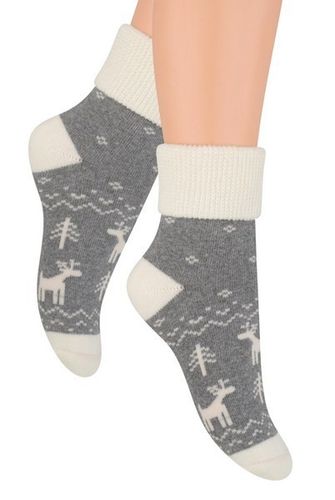 SKARPETY FROTTE ŚWIĄTECZNE 154 20-22 031 jeans/bałwan na Arena.pl