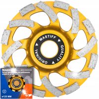 TARCZA GARNKOWA FREZ DO SZLIFOWANIA BETONU DIAMENTOWA SEGMENTOWA 125mm GOLD