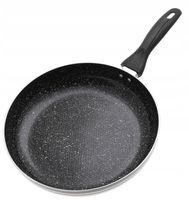 PATELNIA MARMUROWA Nieprzywierająca 24cm INDUKCJA GAZ Plaster MIODU 2424