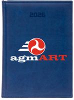 Kalendarz A6 2026 TYGODNIOWY TERMINARZ KSIĄŻKOWY LOGO TEKST GRAFIKA 25 szt