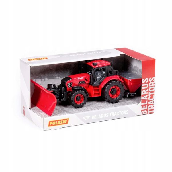 Wader Traktor "Belarus" do odśnieżania Czerwony zdjęcie 1