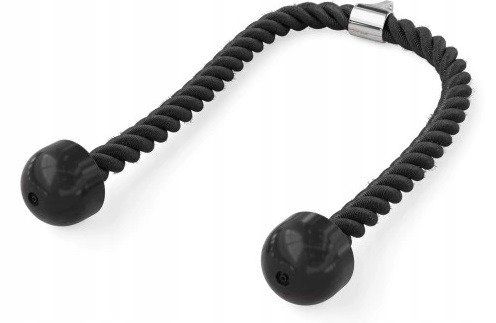 UCHWYT SZNUR DO ATLASU WYCIĄGU DO ĆWICZEŃ TRICEPS 70CM U009 na Arena.pl