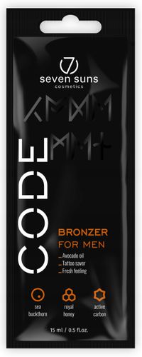 7 SUNS CODE BRONZER FOR MEN DLA MĘŻCZYZN OPALANIE! na Arena.pl
