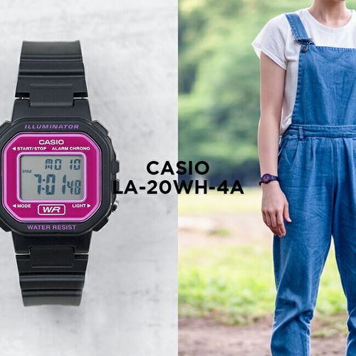 ZEGAREK DAMSKI CASIO LA-20WH-4ADF (zd596c) + BOX na Arena.pl