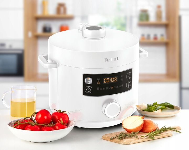 Multicooker TEFAL Turbo Cuisine CY754130 biały 5 L zdjęcie 5