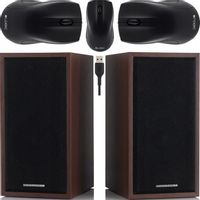 ZESTAW 2w1 GŁOŚNIKI + MYSZKA USB ZESTAW KOMPUTEROWY DO KOMPUTERA LAPTOPA PC