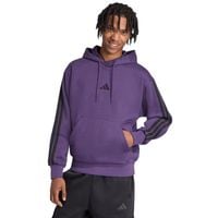 Bluza męska adidas Essentials 3-Stripes Fleece fioletowa JX0740 M