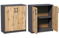 Komoda JULIA K12D K017 85x74x35 cm Grafit Wotan 85x74x35 cm