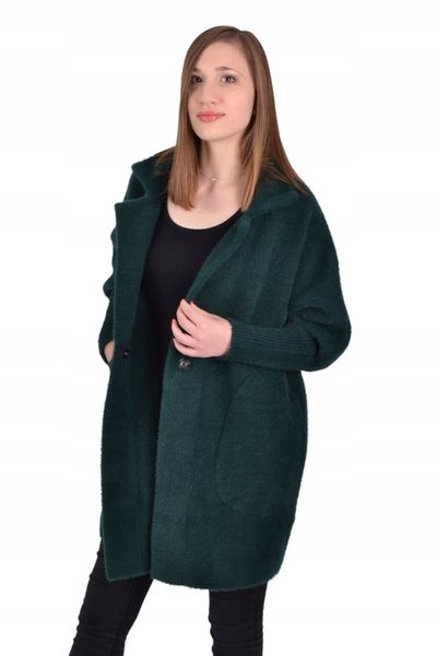 Płaszczyk damski ALPAKA oversize MODEL MNIEJSZY zdjęcie 1