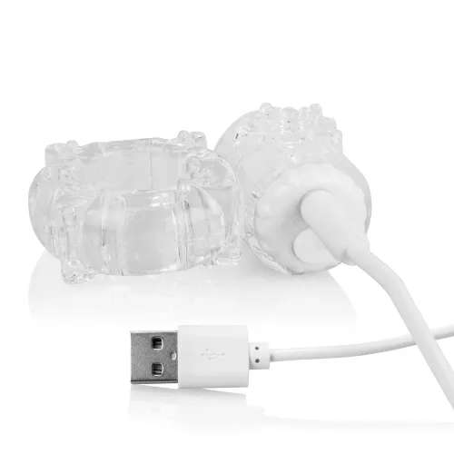 the screaming o charged big o clear - pierścień wibrujący, 3 tryby na Arena.pl