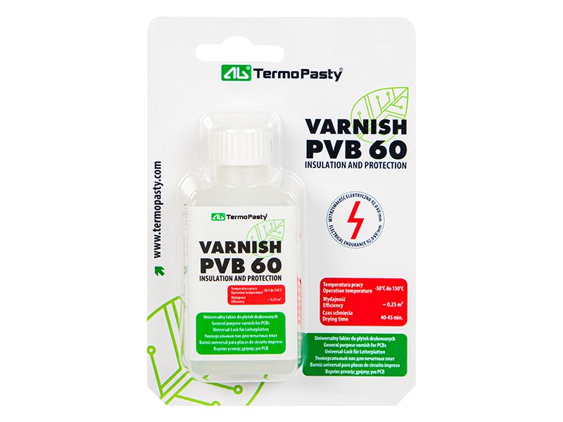 Płyn lakier PVB 60  50ml  AG zdjęcie 1