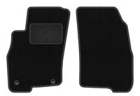 Dywaniki przednie welurowe do: Fiat Grande Punto 2005-2009 hatchback czarne