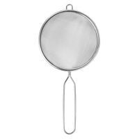 Sitko Kuchenne Stalowe Cedzak z Uchwytem do Odcedzania Przesiewania 10 cm