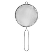 Sitko Kuchenne Stalowe Cedzak z Uchwytem do Odcedzania Przesiewania 10 cm