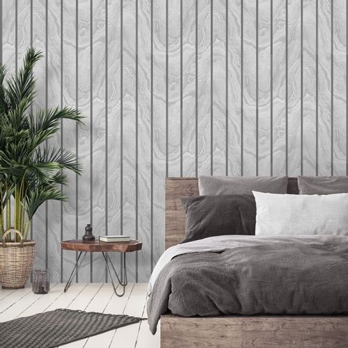 TAPETA LAMELE IMITACJA KAMIENIA KAMIEŃ Z POŁYSKIEM na Arena.pl