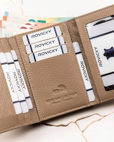 mały, skórzany portfel damski na zatrzask i bigiel - lorenti na Arena.pl