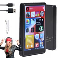 ODTWARZACZ MP4 MP3 EKRANEM DOTYKOWYM GŁOŚNIK BLUETOOTH 16 GB 1000 MAH USB