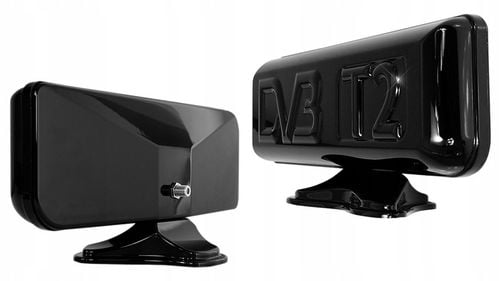 NAJMOCNIEJSZA ANTENA DVB-T2 POKOJOWA ALPHA +45db MUX8 FILTR LTE na Arena.pl