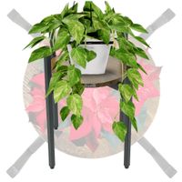 Kwietnik stojący okrągły na 1 doniczkę Urban 42 cm