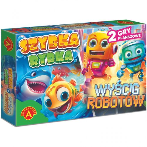 Gra Szybka Rybka+ Wyscig Robotów na Arena.pl