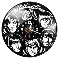 Zegar ścienny z płyty winylowej The Rolling Stones 1515.14