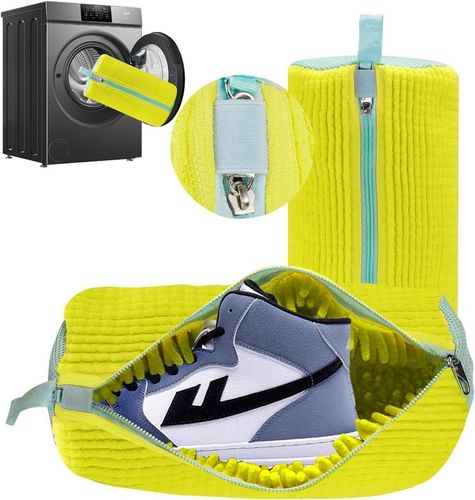 WOREK SIATKA DO PRANIA OBUWIA BUTÓW DO PRALKI Z MIKROFIBRY TRATOX na Arena.pl