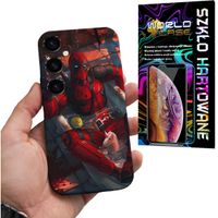 ETUI CASE DO SAMSUNG A15 4G - DEADPOOL MARVEL FILMY SERIALE + SZKŁO