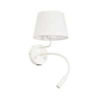 kinkiet do czytania z usb maja white 10204 tk lighting