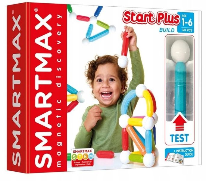 Pierwsze klocki magnetyczne SmartMax START+ 30el zdjęcie 2