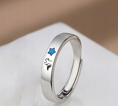 Pierścionki srebrne mały książę i lis regulowane na Arena.pl